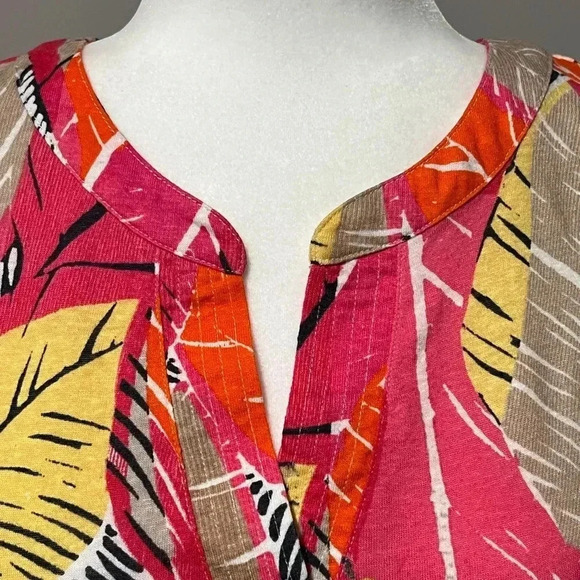 NIC+ZOE Feather Leaves Sleeveless Dress - Picture 11 of 12